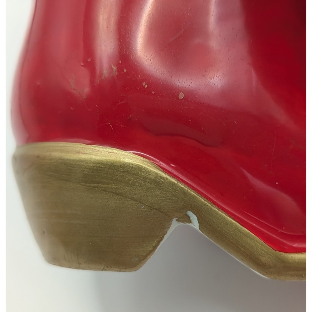 VTG Christmas Santa Elf Boot Salt & Pepper‎ 1960's Japan Mid Century Napco 4.5" - Picture 11 of 16